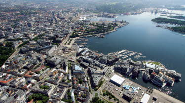 Oversiktsbilde Vika Atrium med Vika Atrium