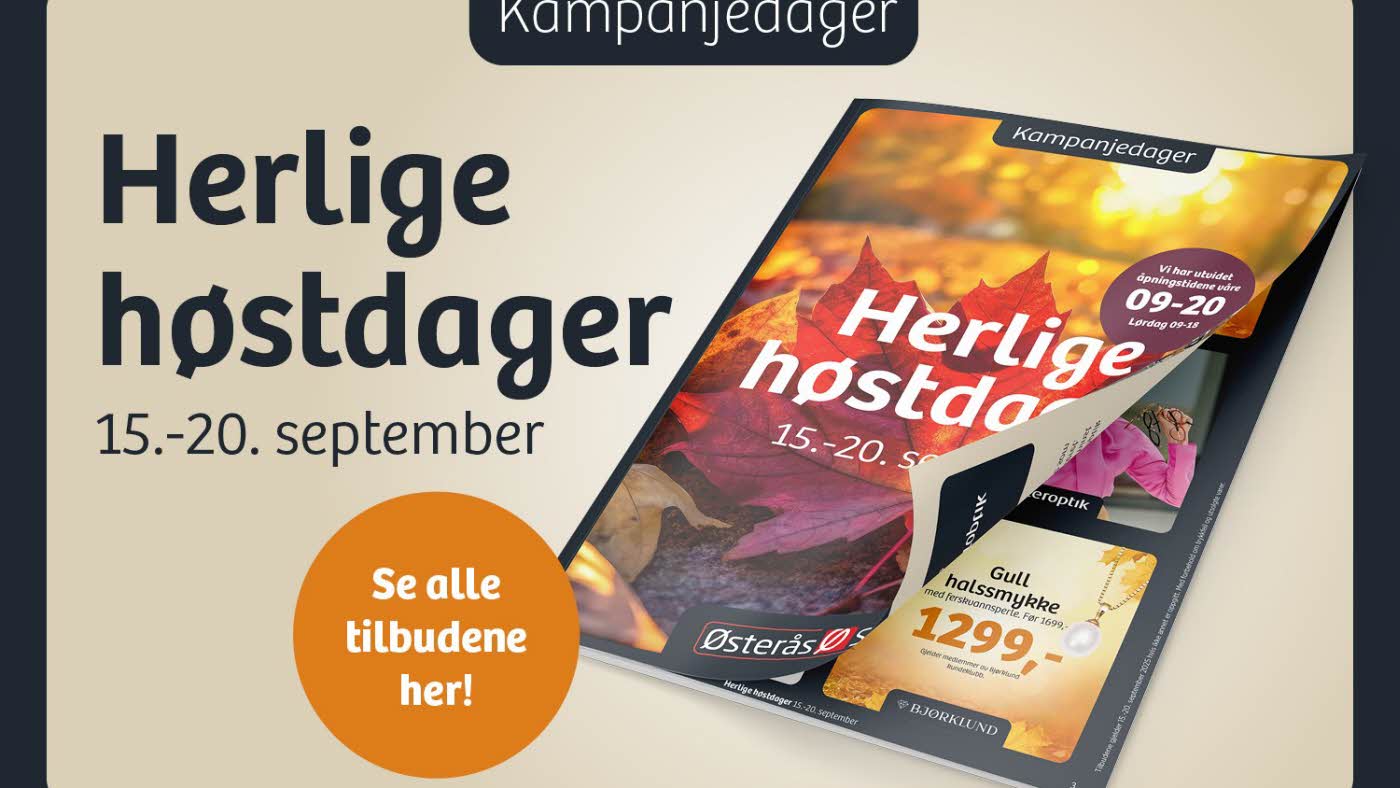 Herlige høstdager på Østerås!