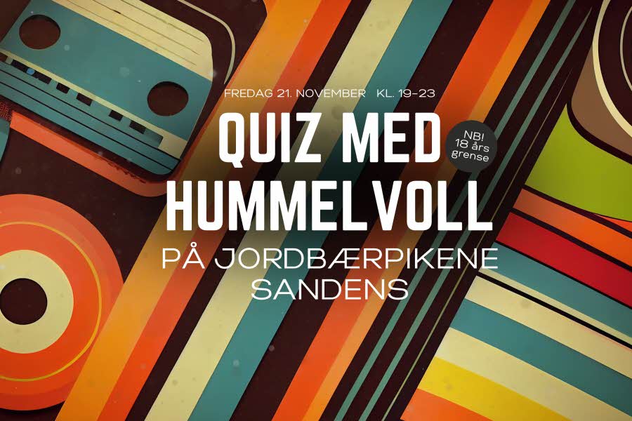 Quiz på Sandens Jordbærpikene med Hege Hummelvoll