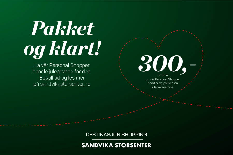 Pakket og klart med PErsonal Shopper