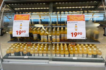 Smak Appelsinjuice før kr 46,90,- NÅ kr 19,90,-