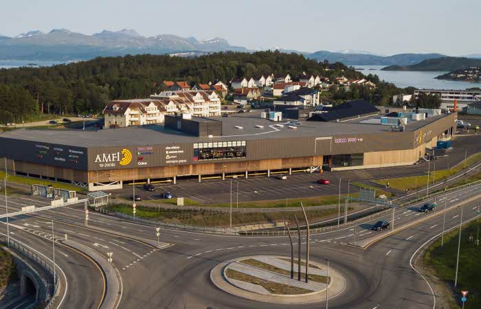 AMFI Kanebogen oversiktsbilde av fasaden