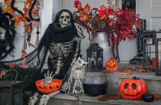 bilde av halloween dekorasjon