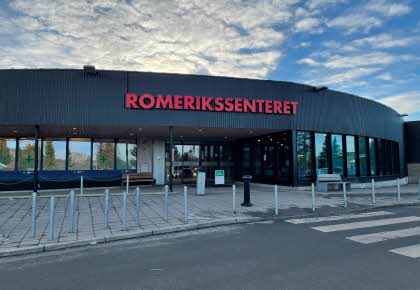 Romerikssenteret fasade