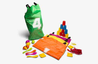 Party kit med ulike leker fra Sprell