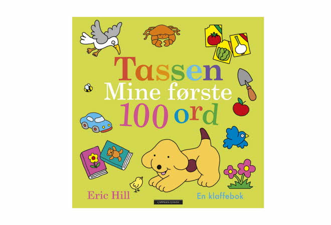 Bildebok for barn "Tassen mine første 100 ord"