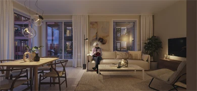 Skårerløkka salgstrinn 2 interiør
