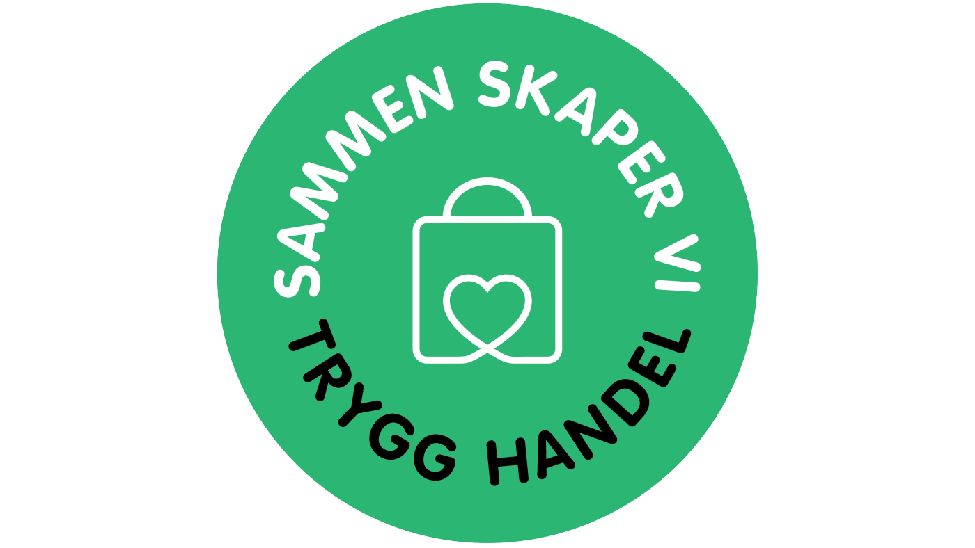 Logo med tekst: Sammen skaper vi trygg handel
