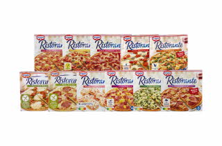 Mange varianter av Ristorante pizza