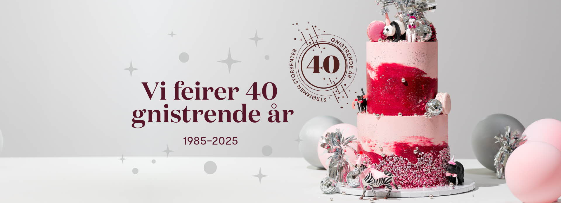 jubileumskake partyanimal