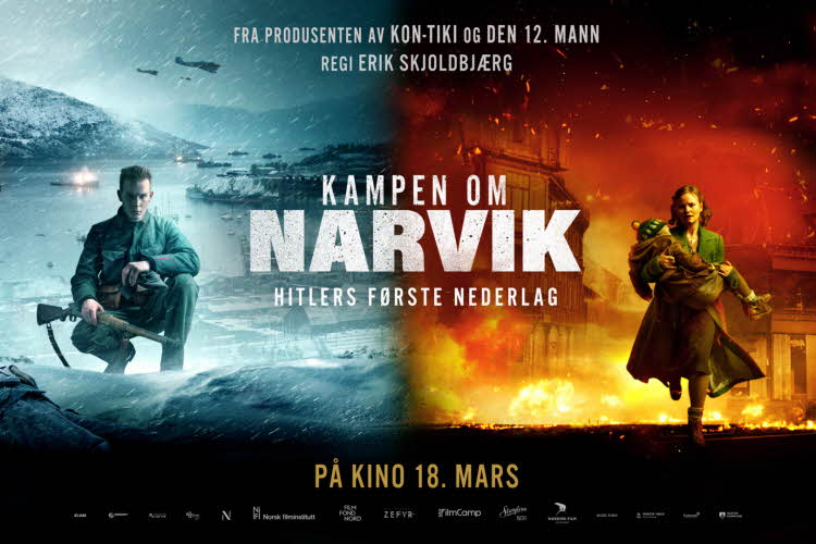 Bilde av filmen "Kampen om Narvik"