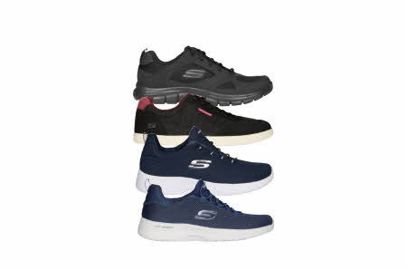 Fire forskjellige Skechers sko
