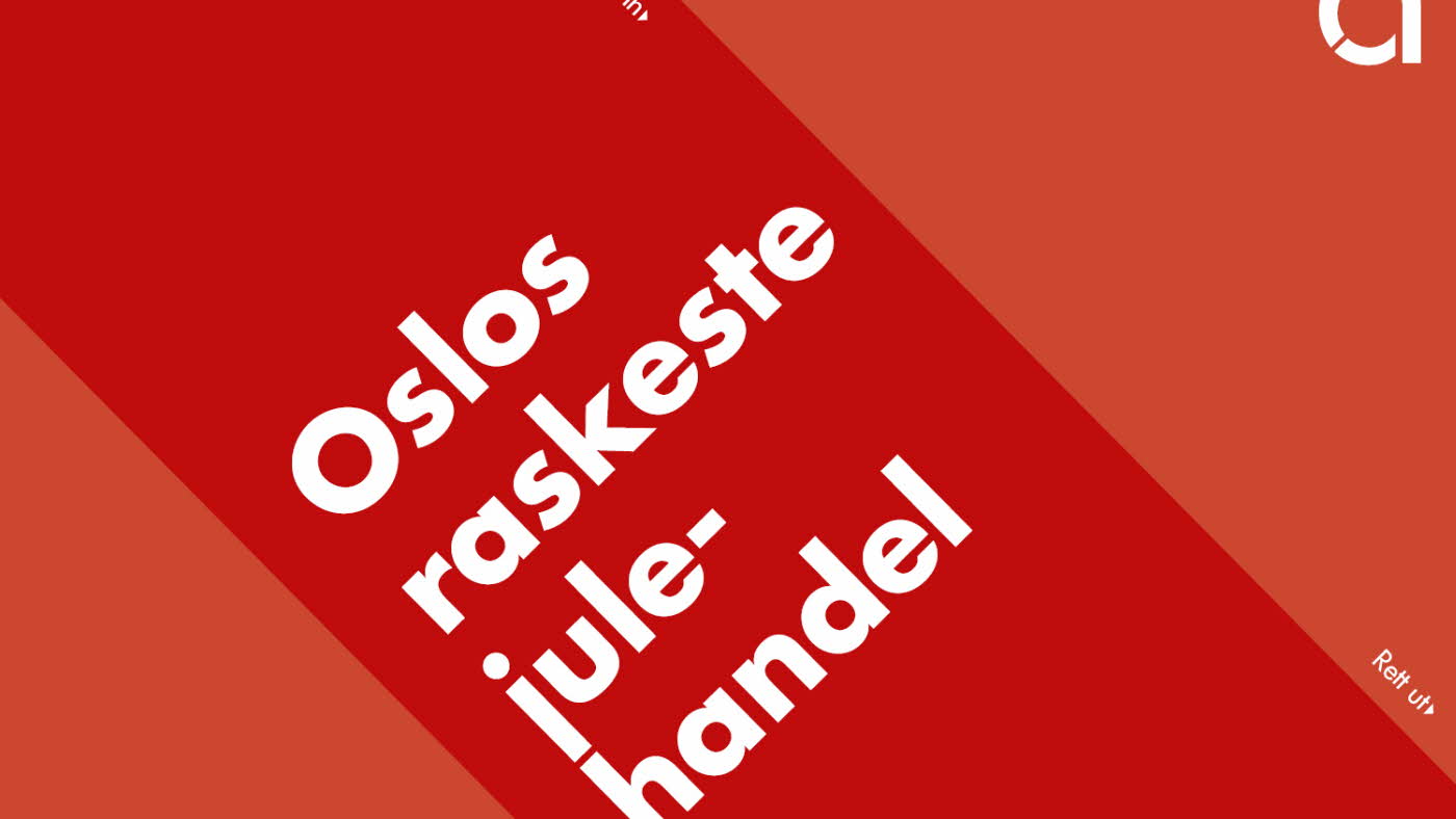 oslos raskeste julehandel