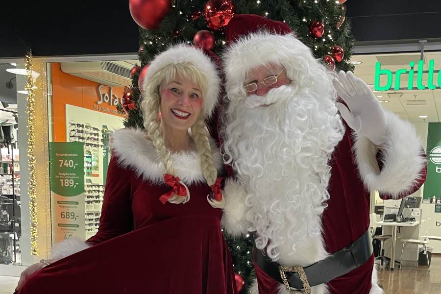 Vi tenner juletreet på Romerikssenteret
