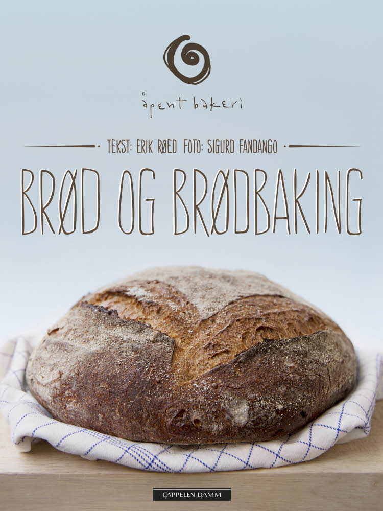 Bokomslaget til "Brød og brødbaking"