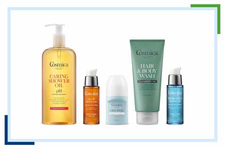 diverse produkter fra Cosmica
