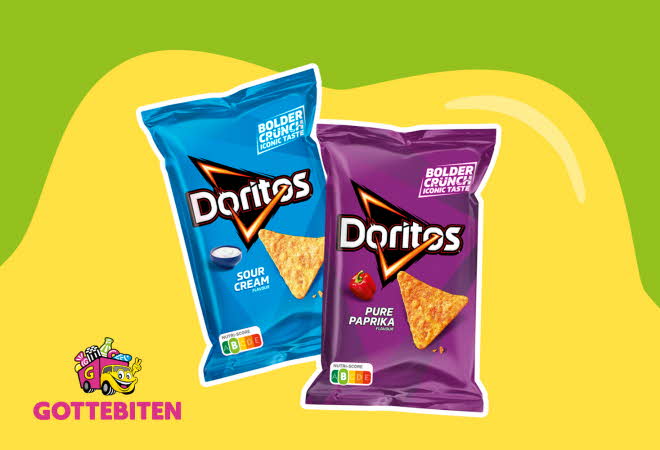 2 poser med Doritos