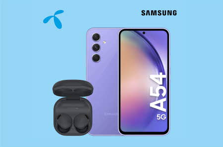 lilla telefon fra samsung