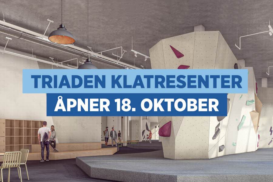 På åpningsdagen inviterer de til gratis klatring for alle, og de 100 første som tegner medlemskap får med seg en ekslusiv goodiebag.
