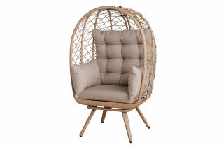 En Capri hvilestol med beige puter