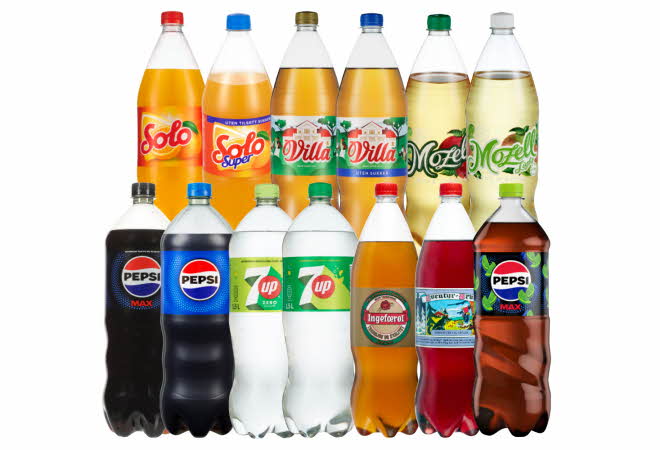 bilde av diverse brus
