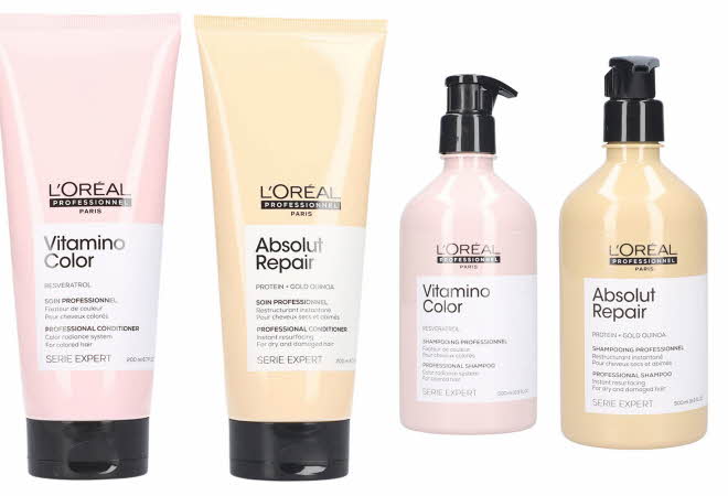 bilde av l'oreal sjampo 