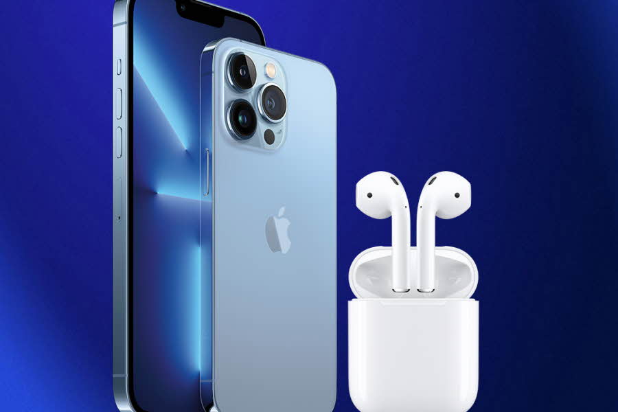 Iphone og Airpods
