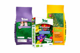 Tre produkter fra Trim