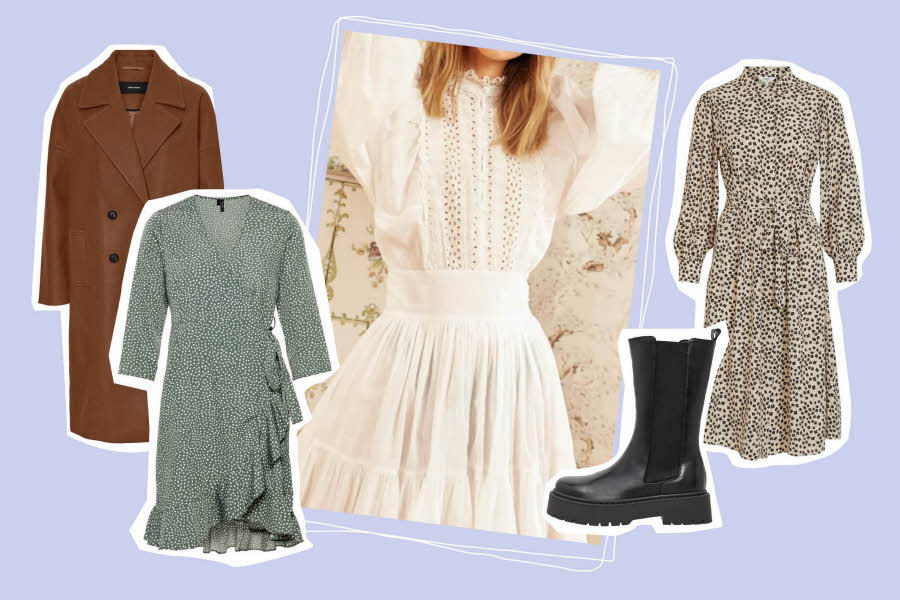 Slik styler du den lette, feminine og kledelige kjolen gjennom høst og vintersesongen.