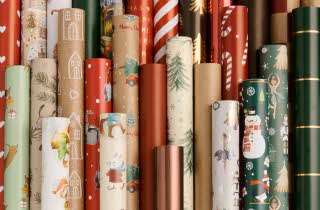 bilde av julegave papir