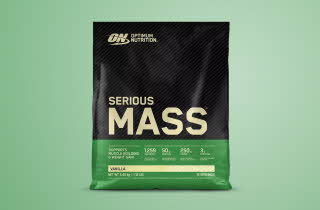 En pose med Serious Mass gainer