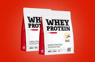 To poser med North Nutrition Whey Protein