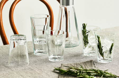 6 Rosendahl Grand Cru glass og en vannkaraffel