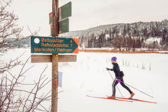 Lørenskog områdefoto vinter 2021