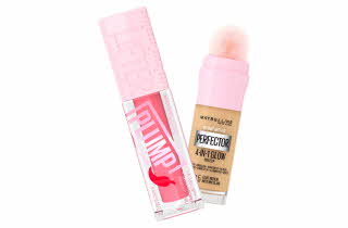 Lipgloss og concealer fra Maybelline