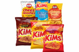 bilde av diverse kims chips