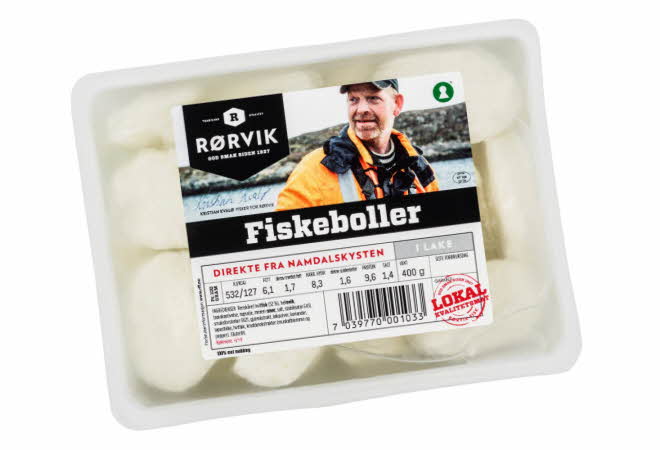 bilde av Rørviks fiskeboller