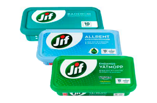 bilde av 3 jif engangs mopp