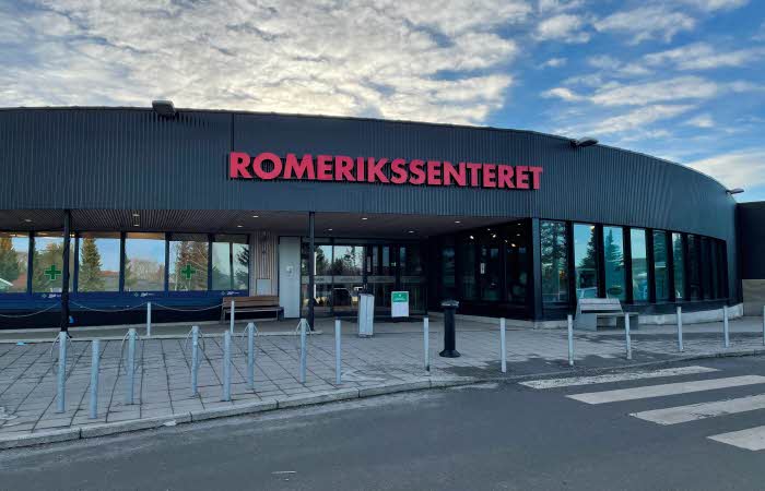 Romerikssenteret fasade