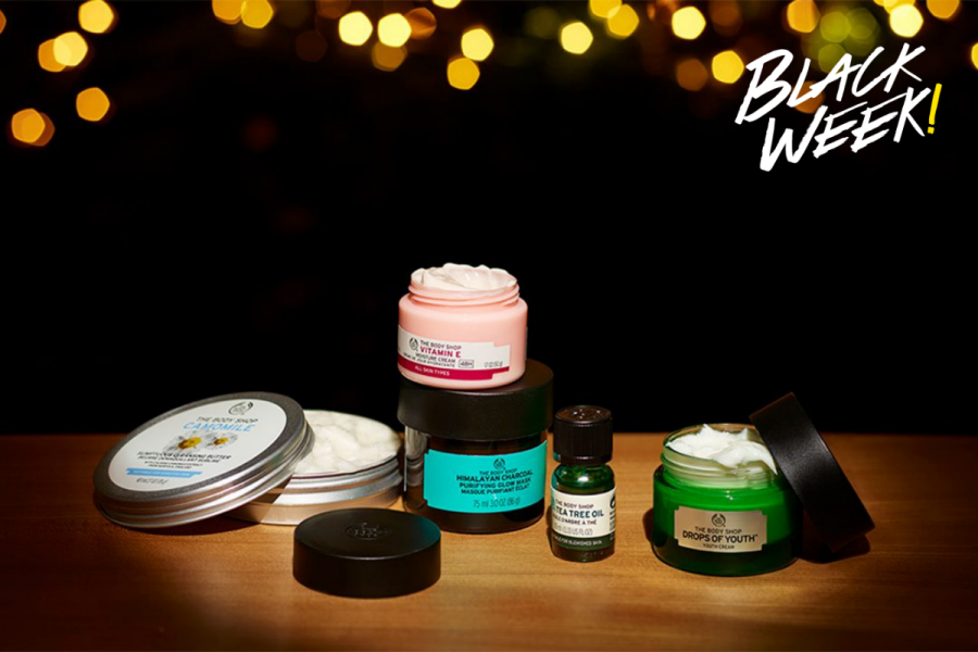 Produkter fra The Body Shop