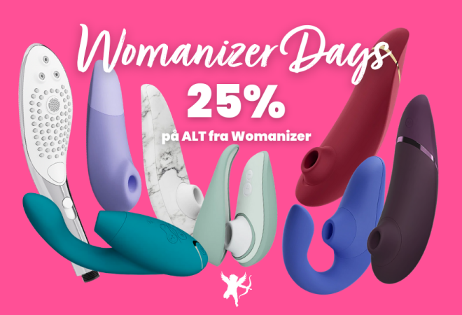 Womanizer days 25% på alt fra womanizer
