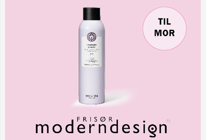 Maria NIla texture spray til mor frisør moderndesign