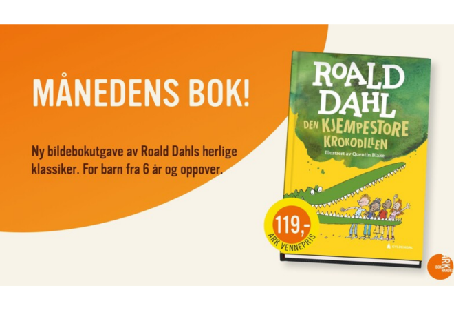 Roald Dahl den kjempestore krokodillen