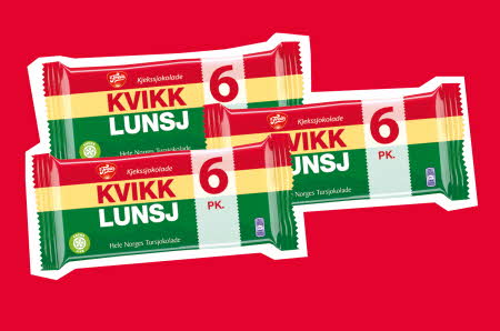 6-pakk Kvikk Lunsj