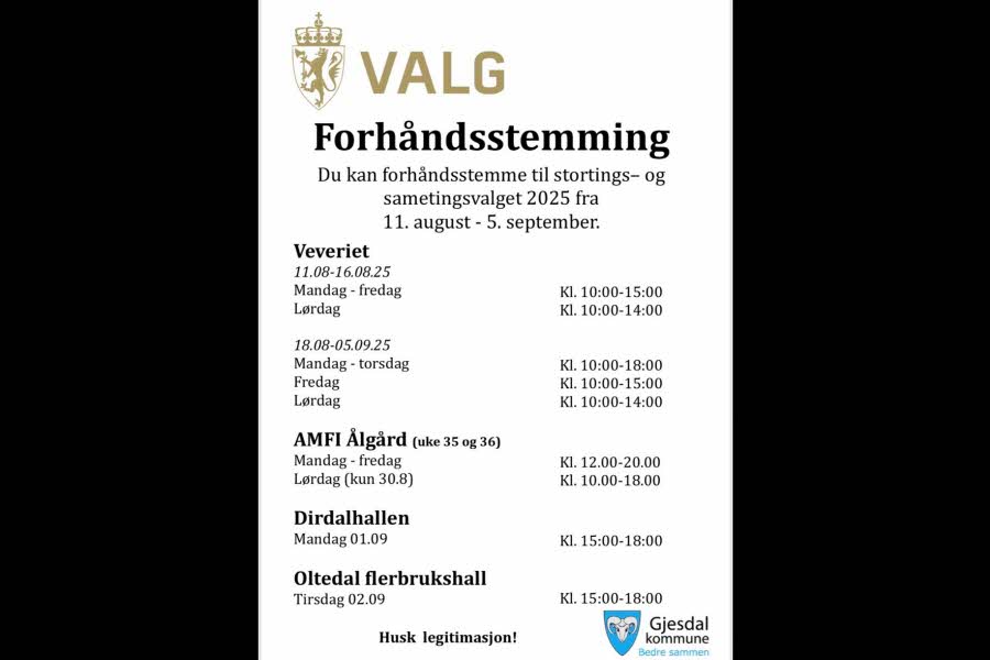 valg 25