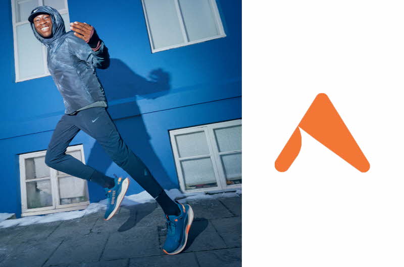 Mann som løper