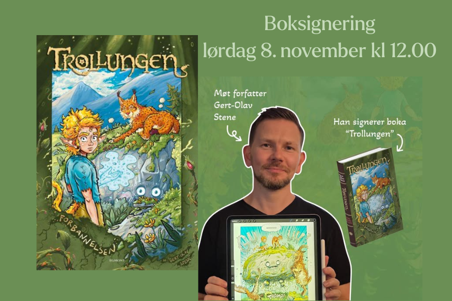 boksignering forfatter Gert-Olav