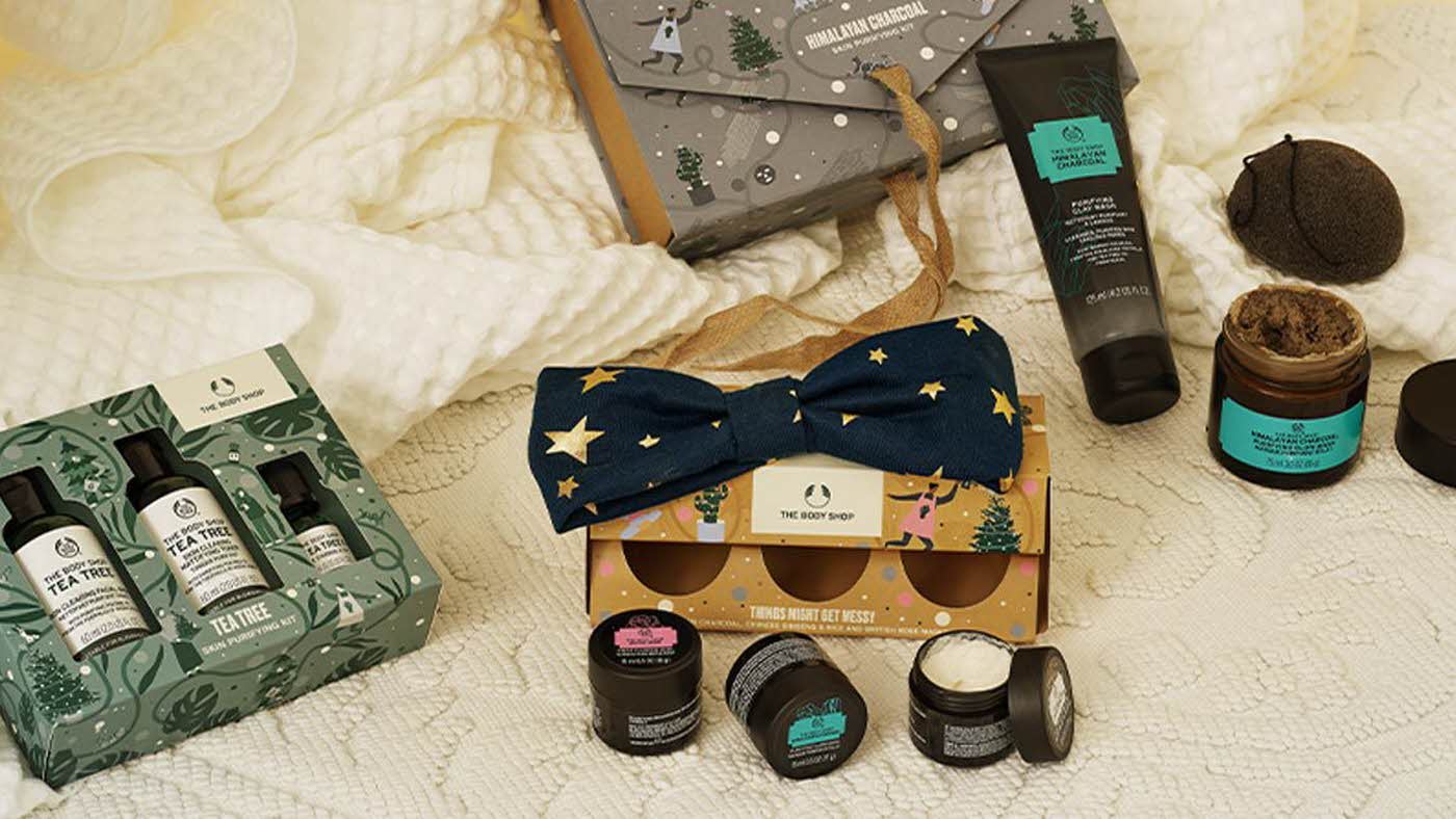 produkter fra The Body Shop