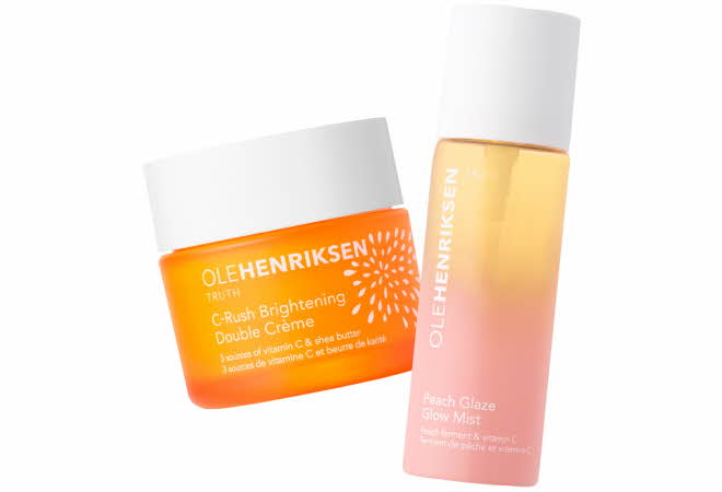 To hudpleieprodukter fra Ole Henriksen.