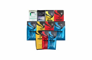 17 varianter av Coop kaffe